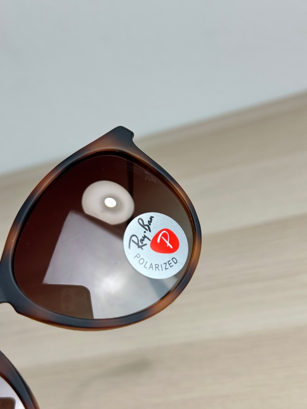 Ray-Ban RB4171 Brown Tortoiseshell Polarized Sunglasses - Picture 5 of 5